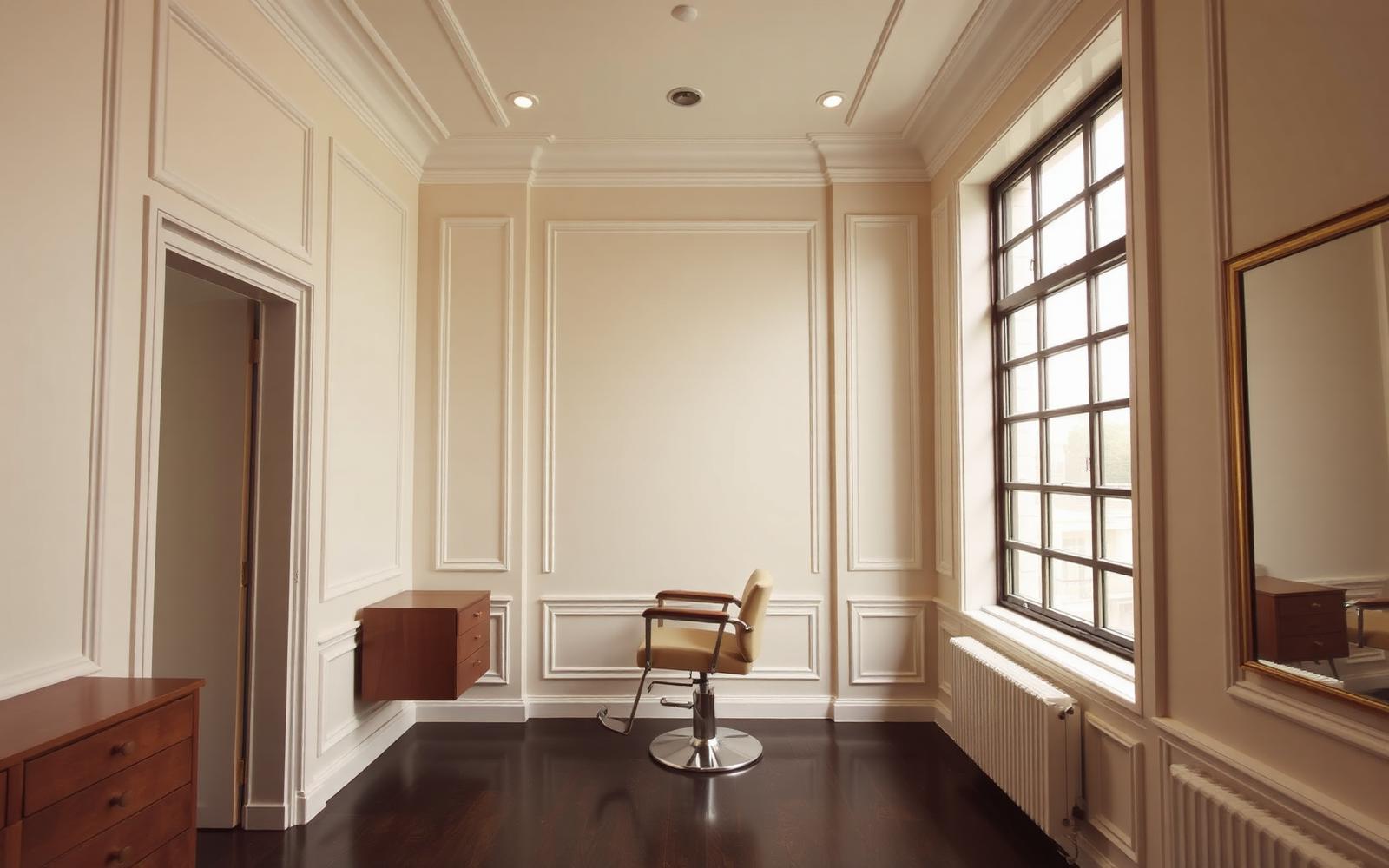 The Darah Hairline studio interior in Ajah, Lagos